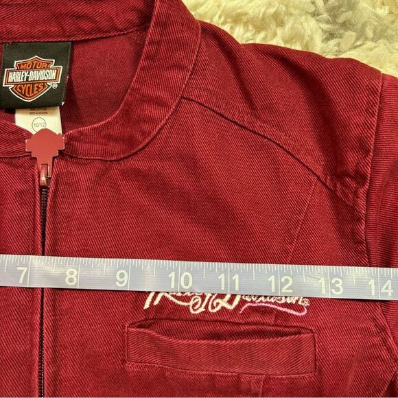 Harley-Davidson Burgundy Jacket - Picture 8 of 8
